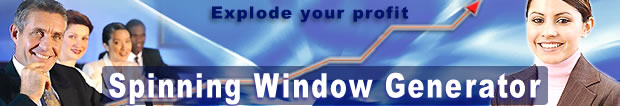 Spinning Window Generator top